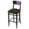 Holland Bar Stool Co 25" Counter Stool, Dark Cherry Finish, Canter Pine Seat 316025DC010 - alternate 1